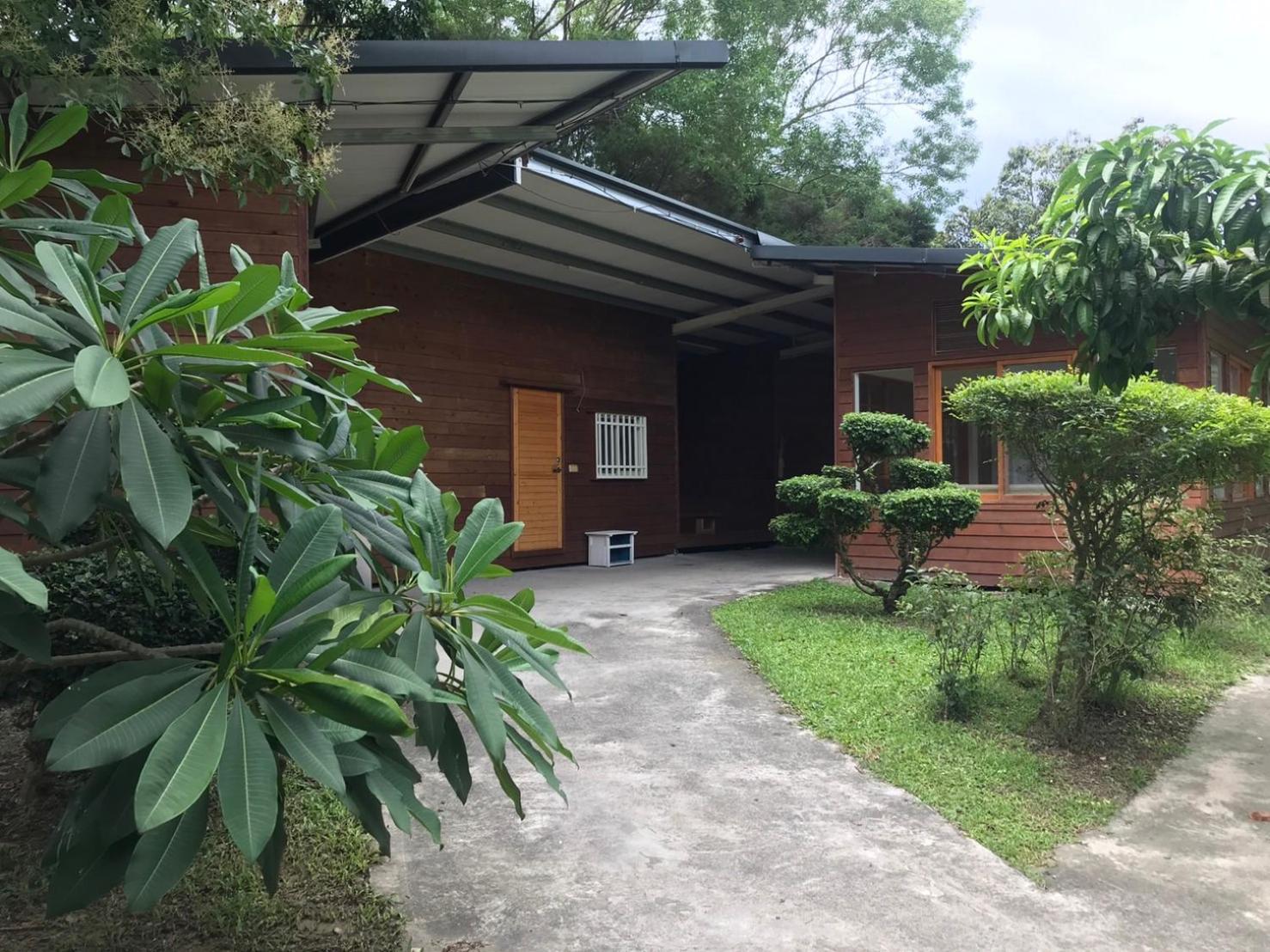 嘉義竹崎白樹腳驛棧萬坪生態包棟烤肉親子民宿 Fujin Bagian luar foto